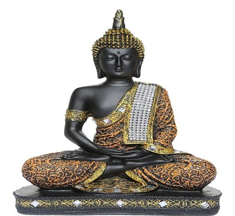 Buddha Statue Black